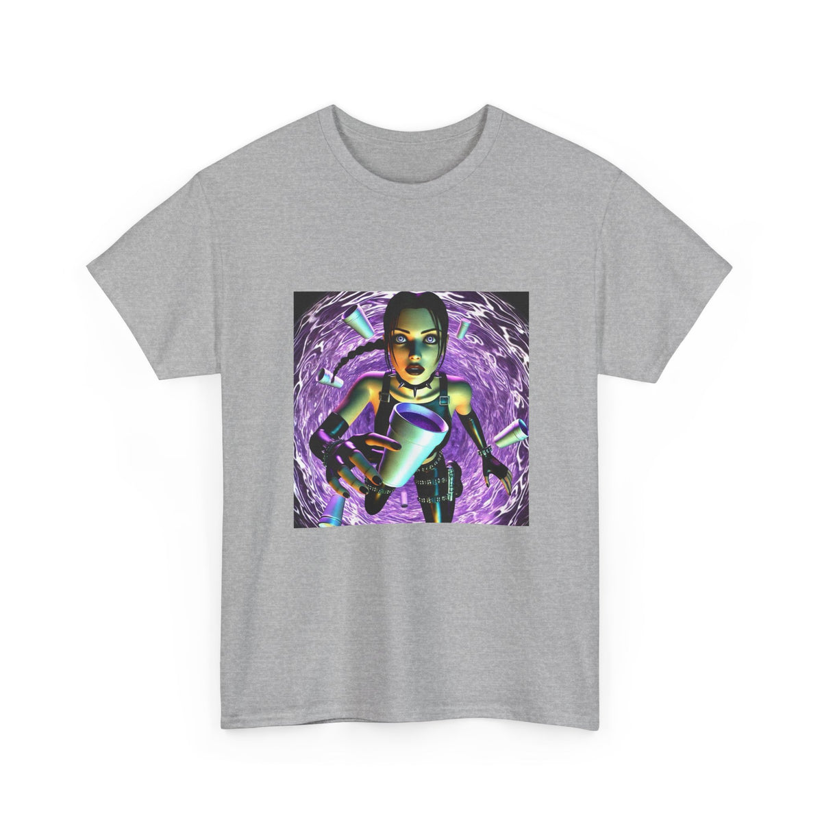 Digital Drip II Abstract Design Tee