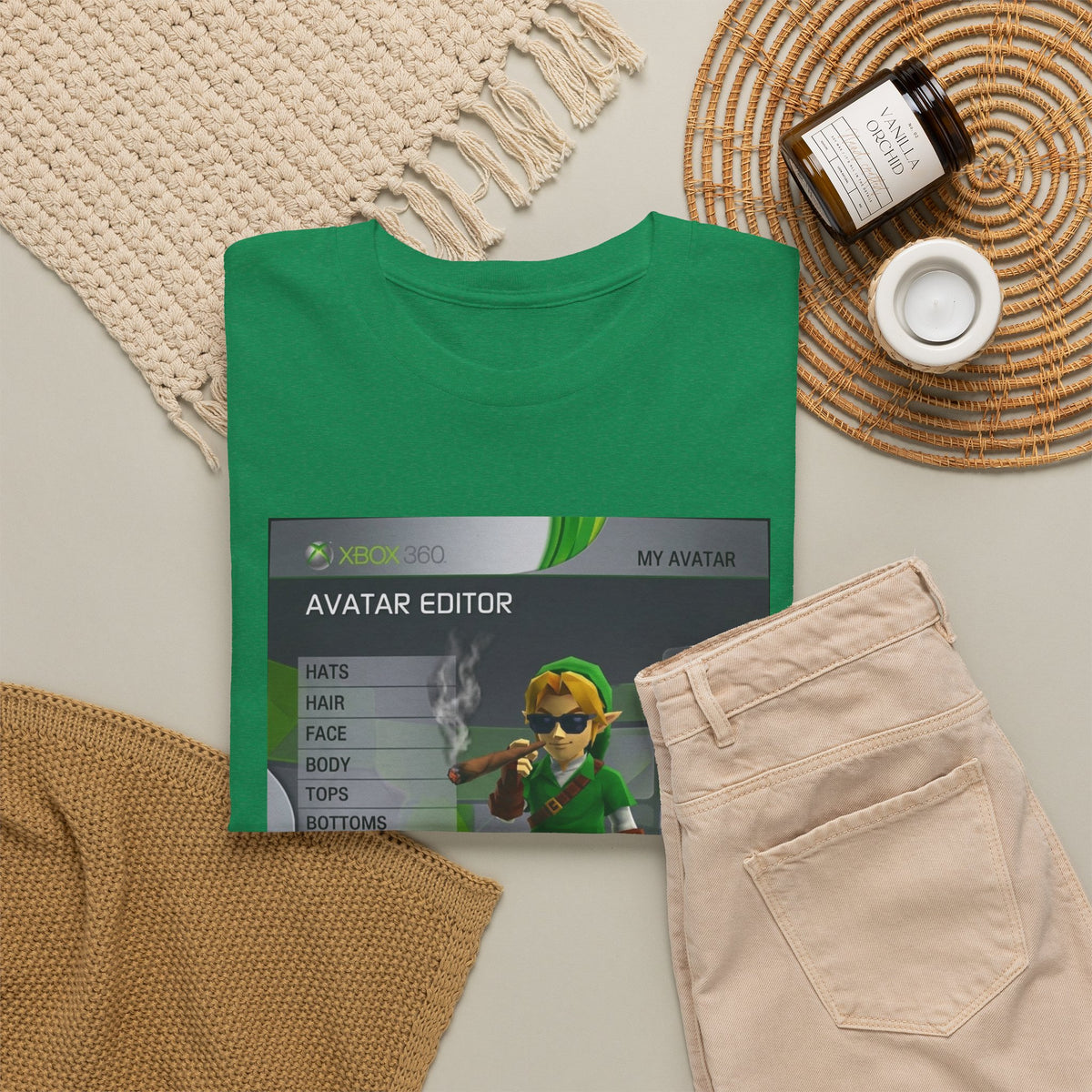 Chill Link Smoking Blunt Avatar Tee