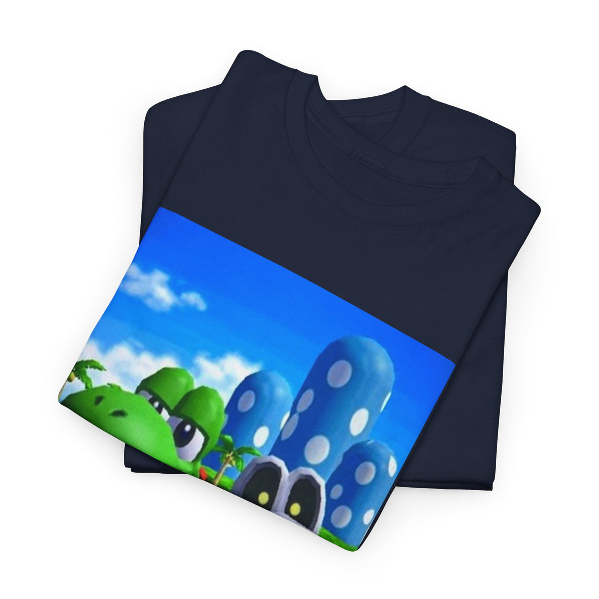 Yoshi and Dry Bones Flipping The Bird Tee (Design 4)