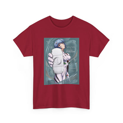 Rei Ayanami Holds PSP Console Tee