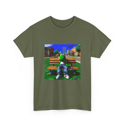 Yoshi Chillin' On The Bench Streetwear Tee