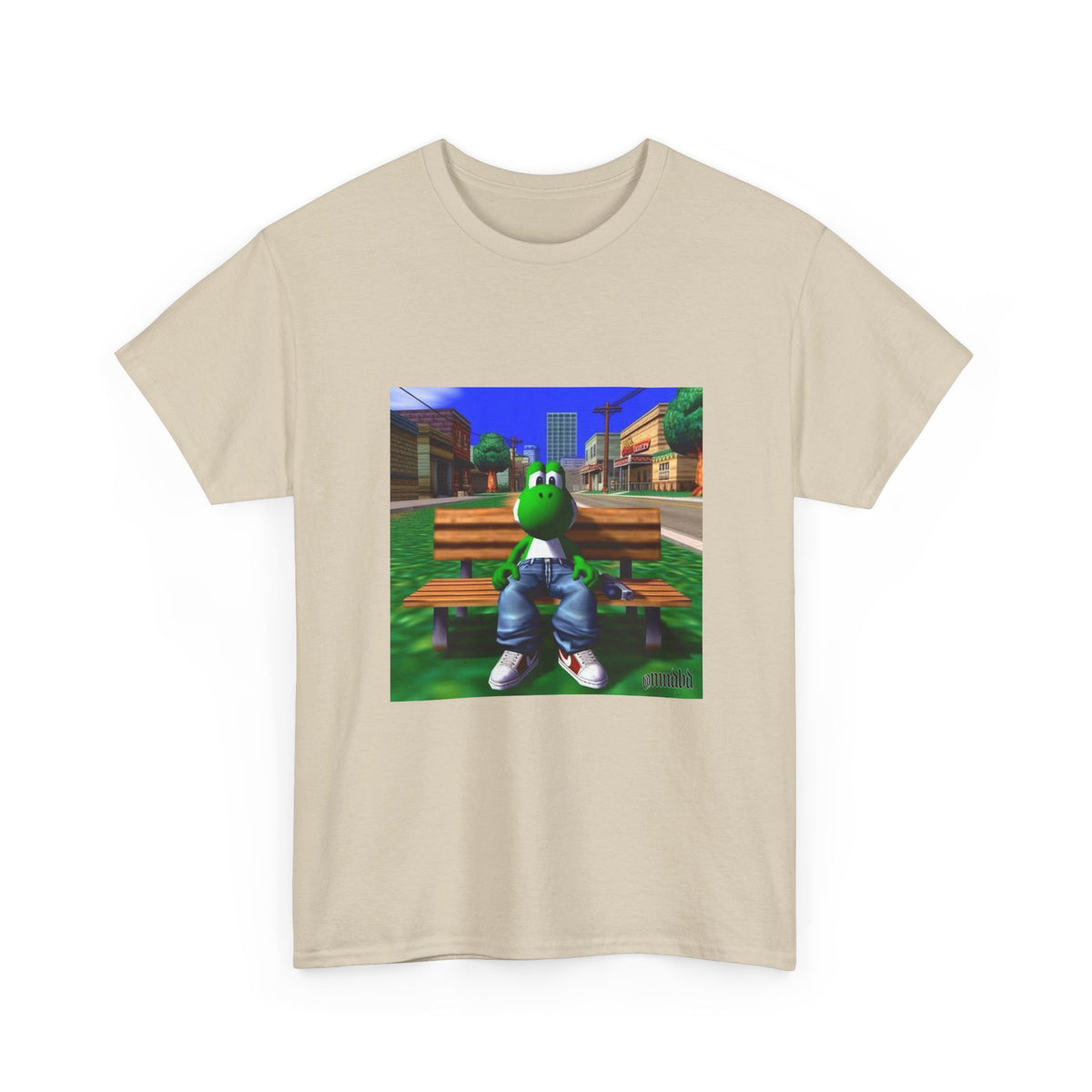 Yoshi Chillin' On The Bench Streetwear Tee