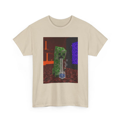 Creeper Hits The Bong In The Nether