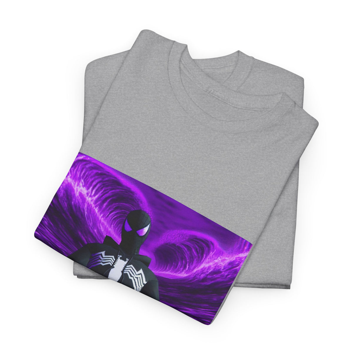 Black Spider-Man Chilling with Lean in Purple Haze