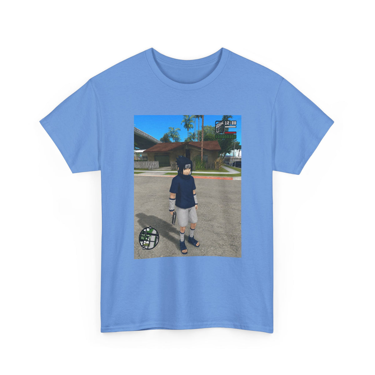 Sasuke Uchiha In San Andreas Tee