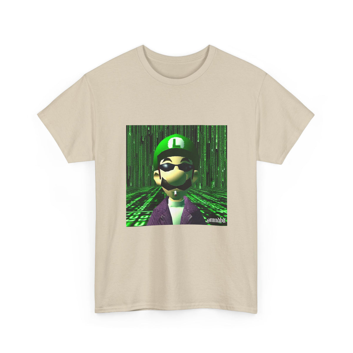 Matrix Luigi Smoking In The Glitch