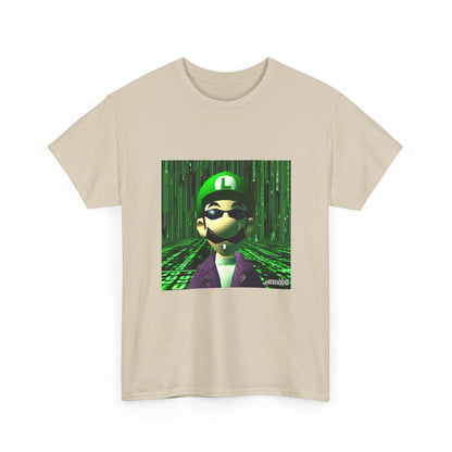Matrix Luigi Smoking In The Glitch