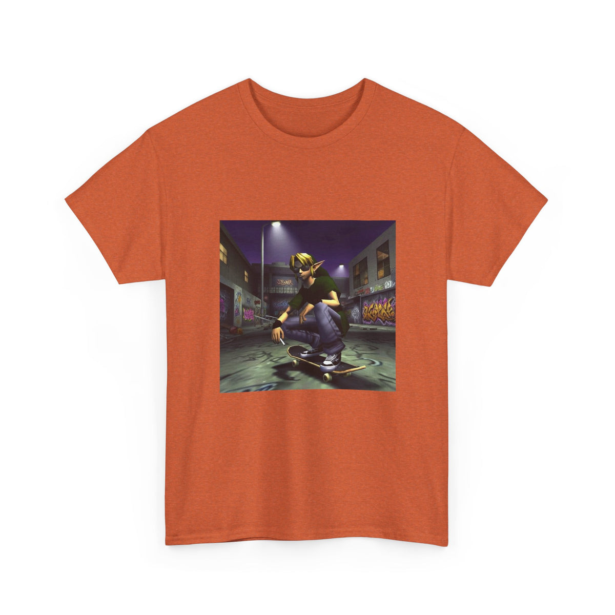 Skater Link Smoking In The Alley Tee