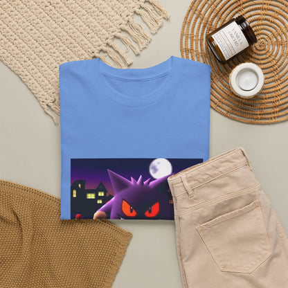 Gengar Lurking Under Moonlight Tee