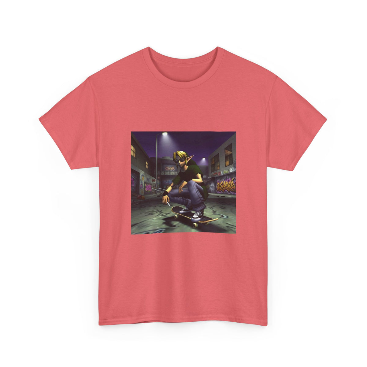 Skater Link Smoking In The Alley Tee