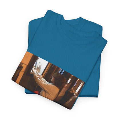 Gravity Defying Green Graphic Tee