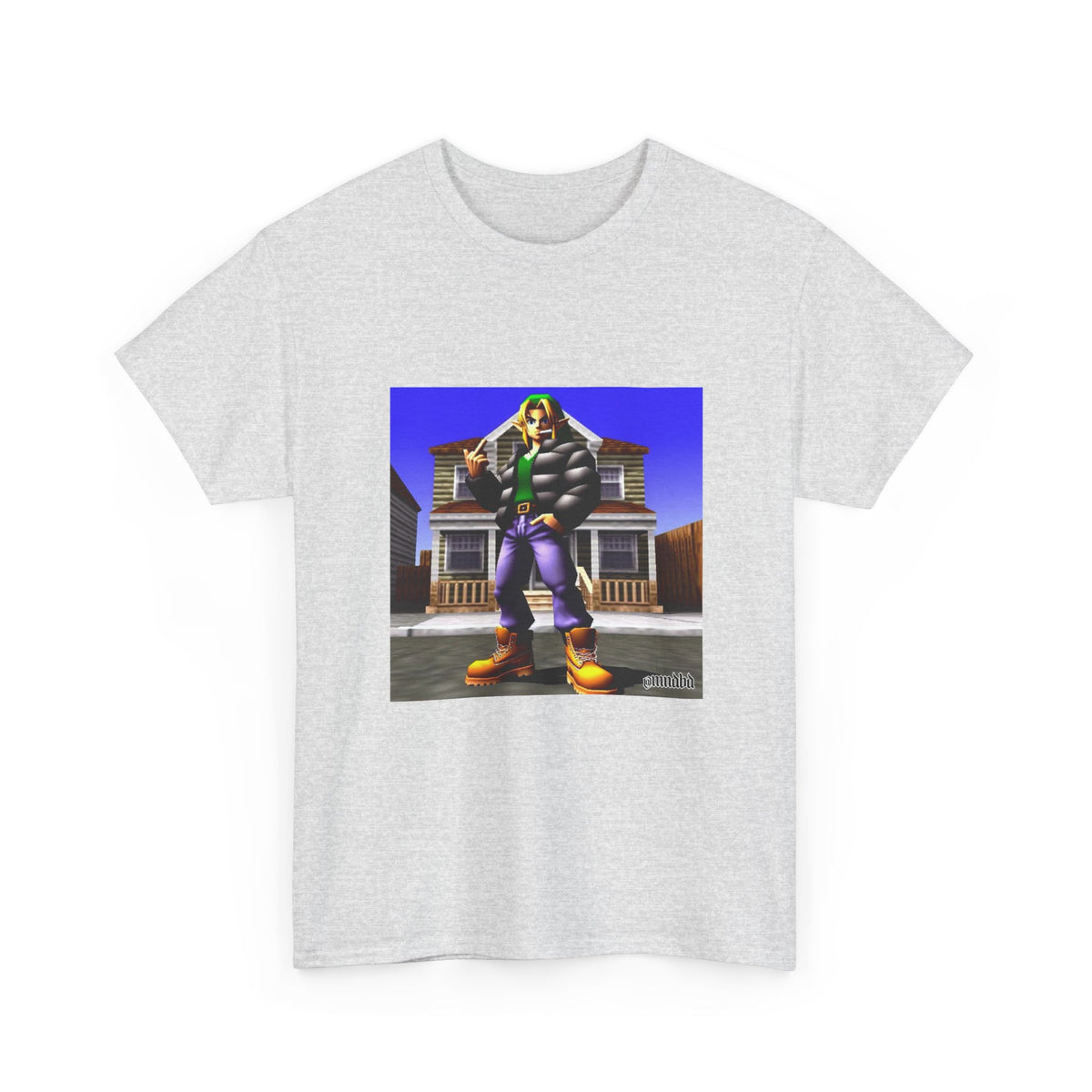 Link In Streetwear Flipping The Bird Tee
