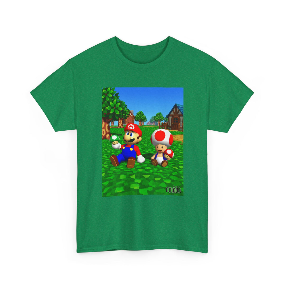 Mario And Toad Chillin' With Shrooms