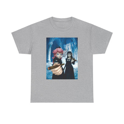 Gothic Princesses Puffing Cigars Tee