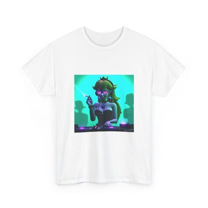 Dark Princess Peach DJ Smoking Tee