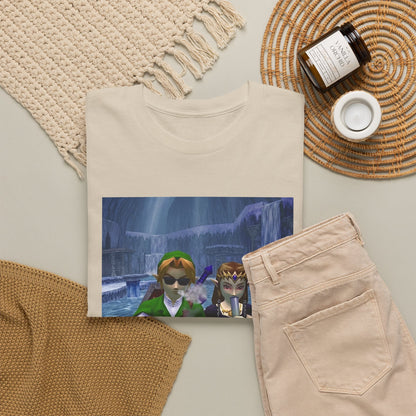 Hyrule Heroes Chilling In Ice Cavern