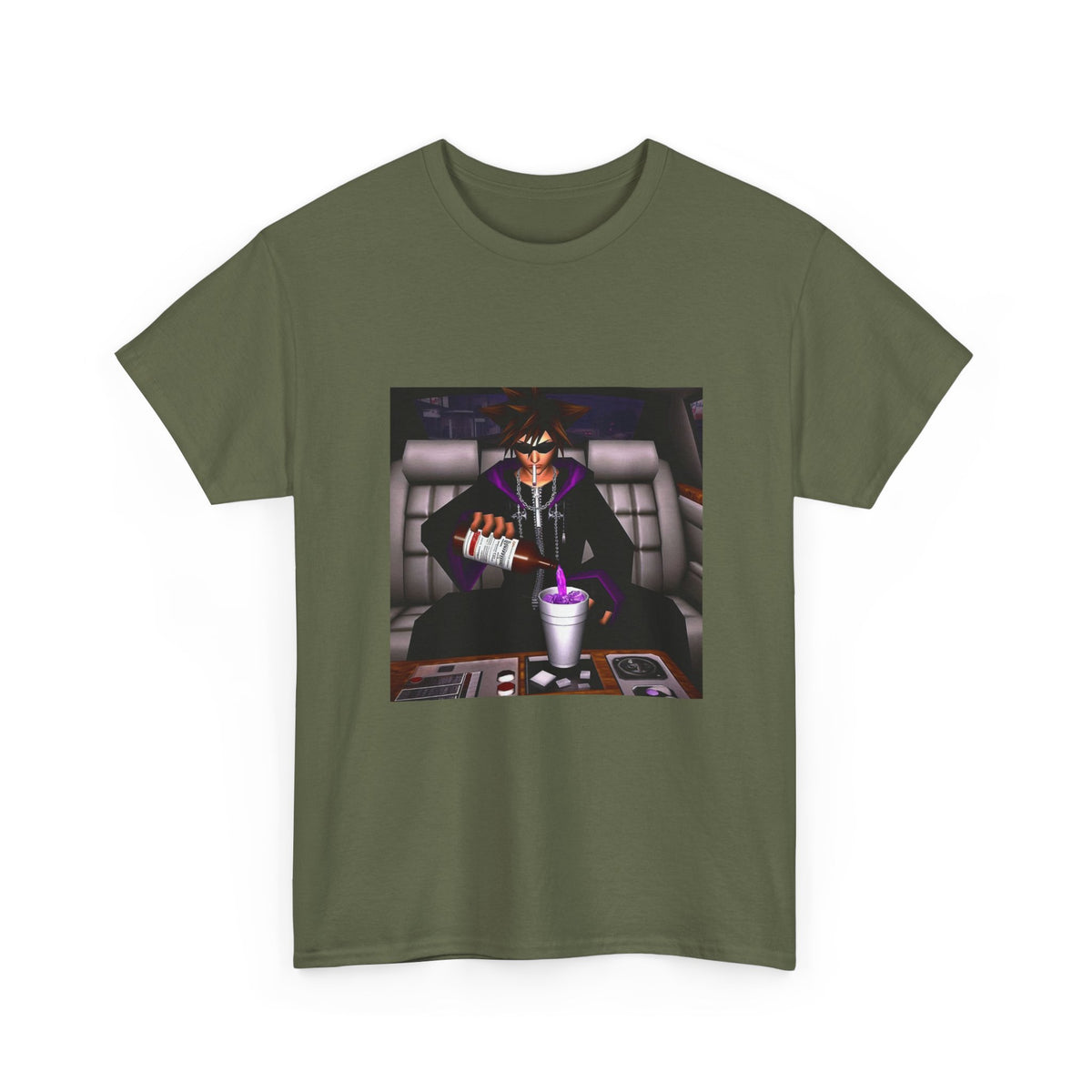 Lean Lord Smirking On Cloud Tee