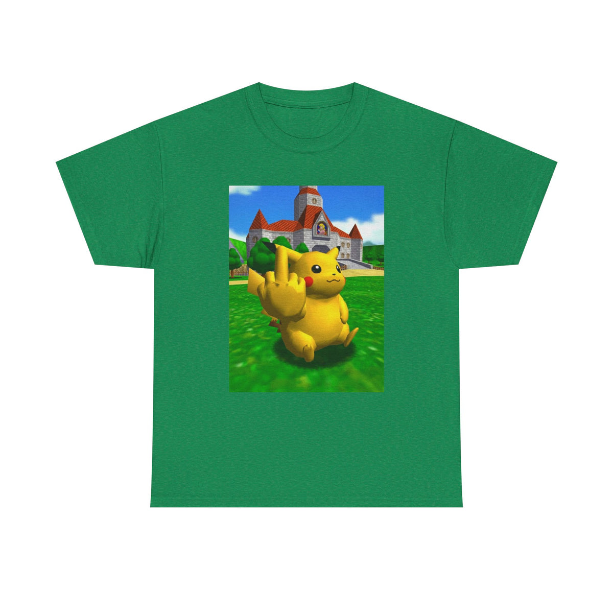 Pikachu Flipping The Bird Tee