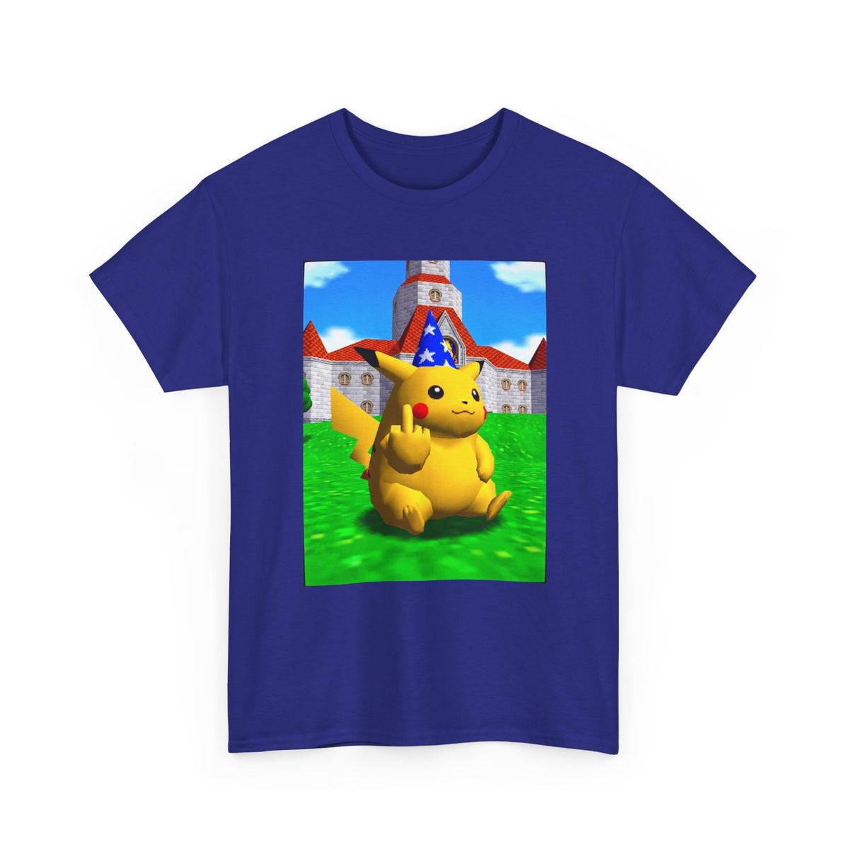 Salty Pikachu Giving The Middle Finger Tee