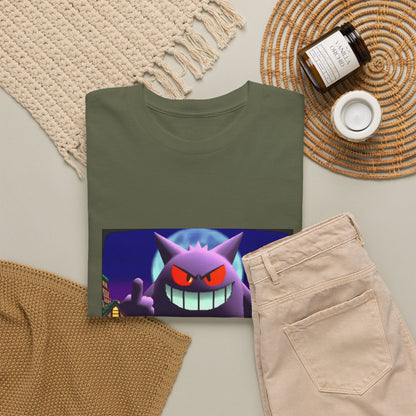 Gengar Flipping Off Villager Tee
