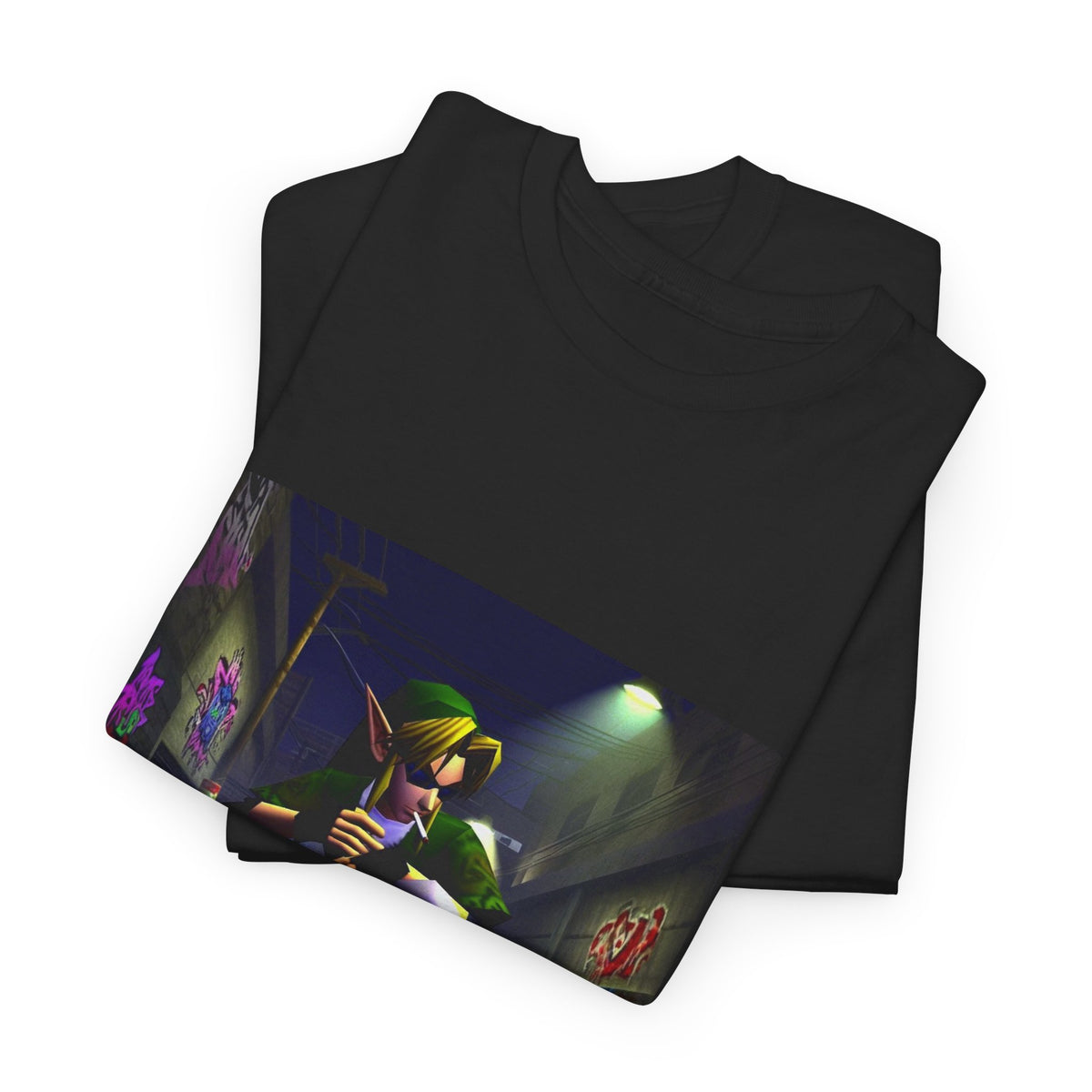 Skater Link Smoking In The Alley Tee (Design 7)