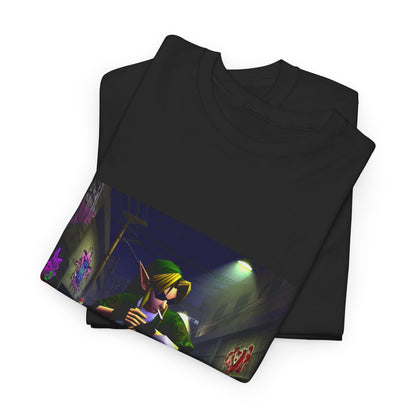 Skater Link Smoking In The Alley Tee (Design 7)