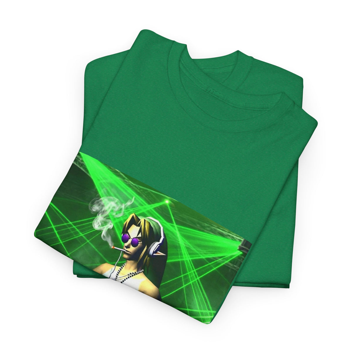 DJ Link Smoking At The Rave Tee