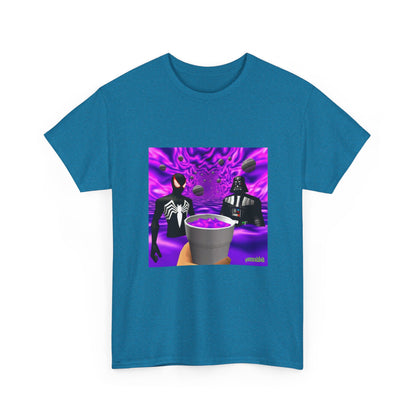 Spider-Man, Darth Vader, And Purple Drank Tee