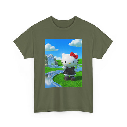 Hello Kitty Flipping Off In Wonderland