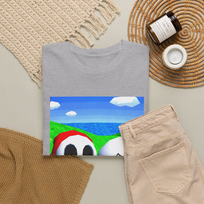 Shy Guy And Boo Flipping Off Tee (Design 5)