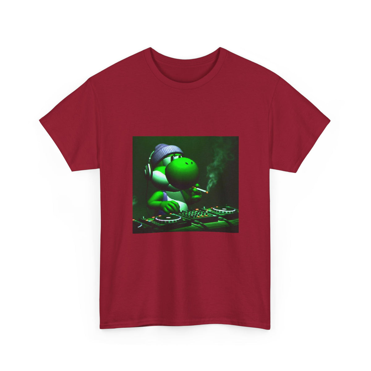 DJ Yoshi Smoking & Mixing Beats