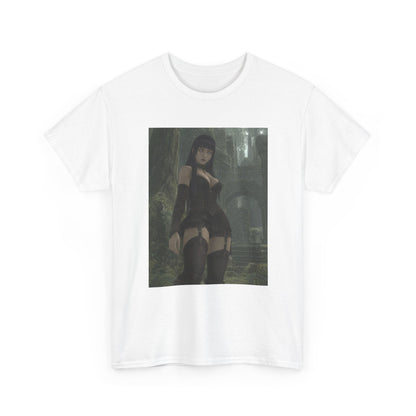 Gothic Byakugan Maiden In Ancient Ruins Tee