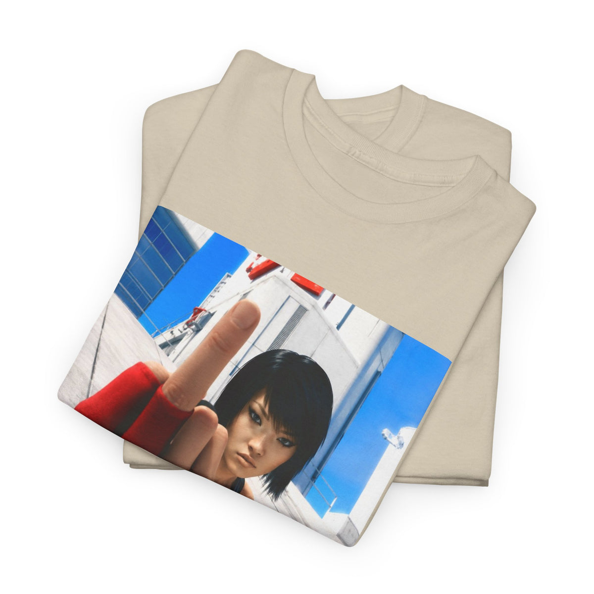 Faith Giving The Finger Tee