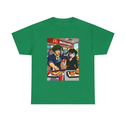 Spike and Bowsette Fast Food Smoke Session Tee