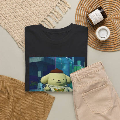 Pompompurin Skates and Flips The Bird