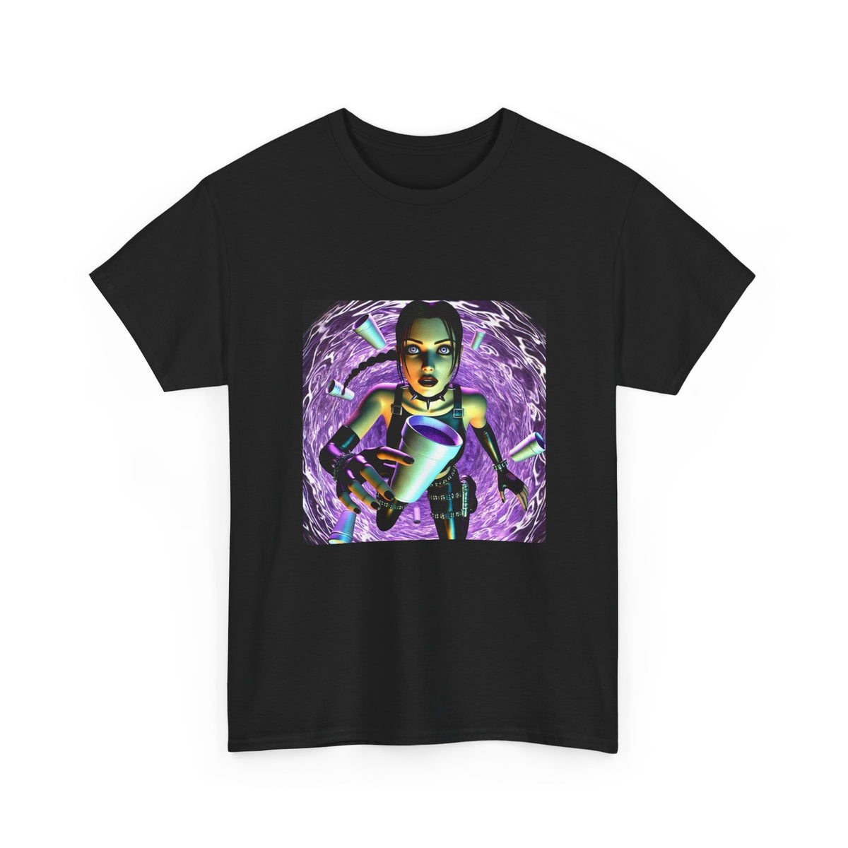Digital Drip II Abstract Design Tee