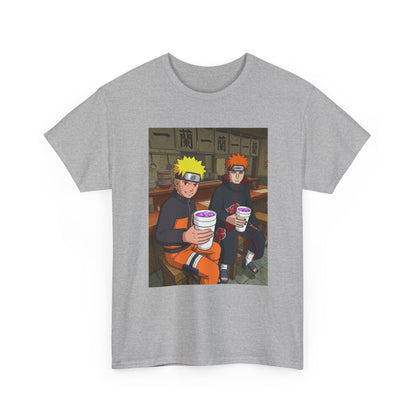 Naruto And Pain Sipping Lean Tee