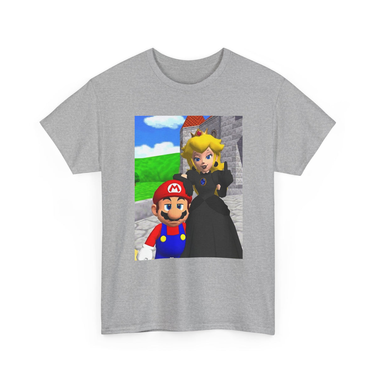 Princess Peach Flipping The Bird Tee