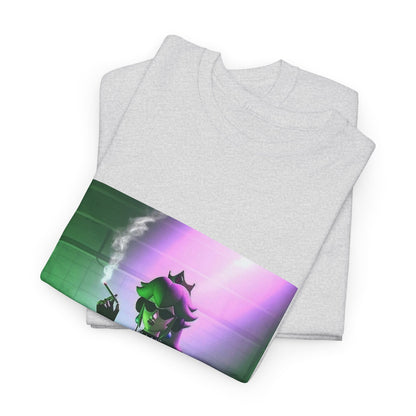 DJ Peach Smoking At The Rave Tee