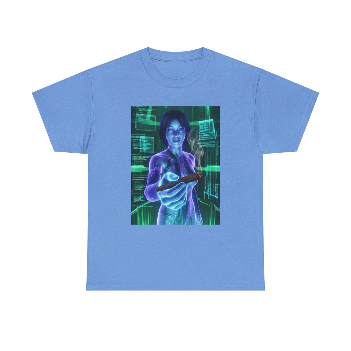 Hologram Goddess Offering You A Blunt