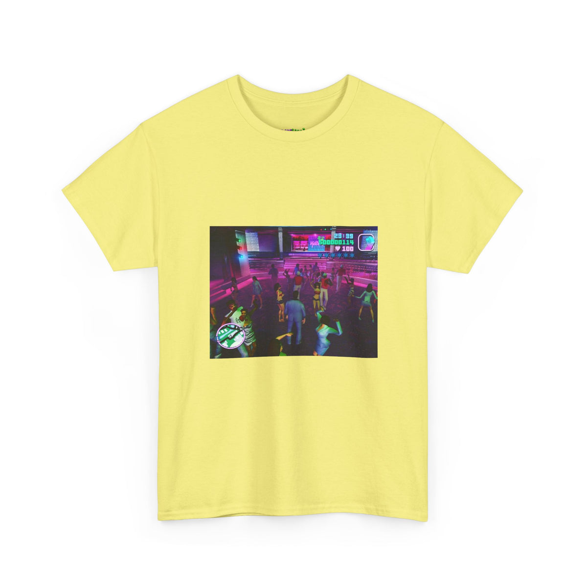 Neon Ember Flow Graphic Tee