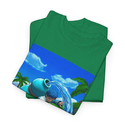 Water Bender On A Tropical Beach Tee