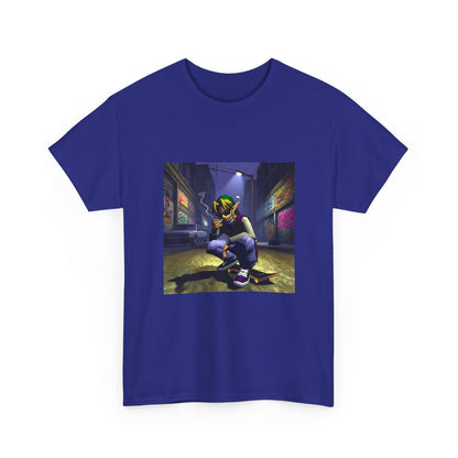 Streetwise Elf Smoking In Alley Tee