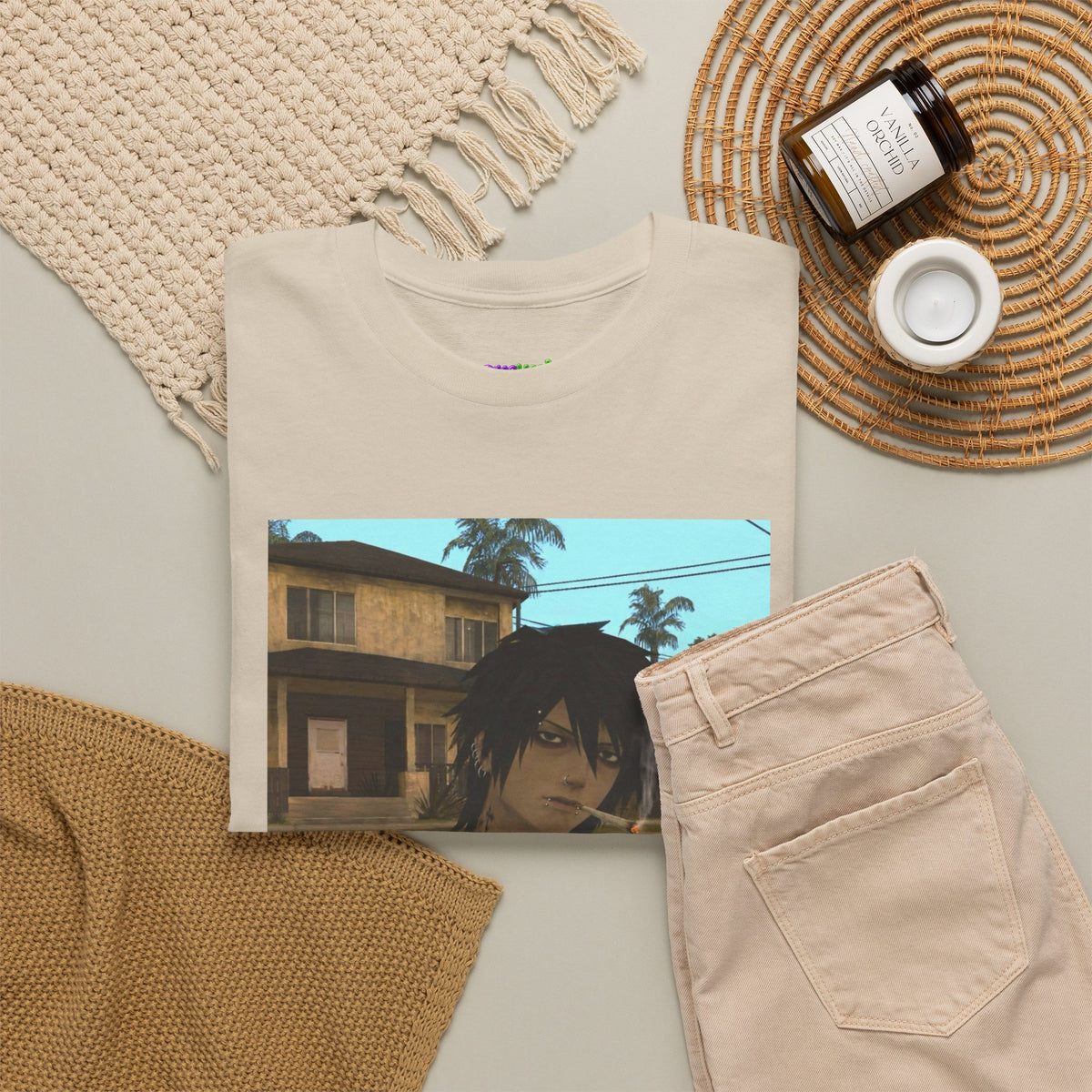 Concrete Bud Graphic Tee