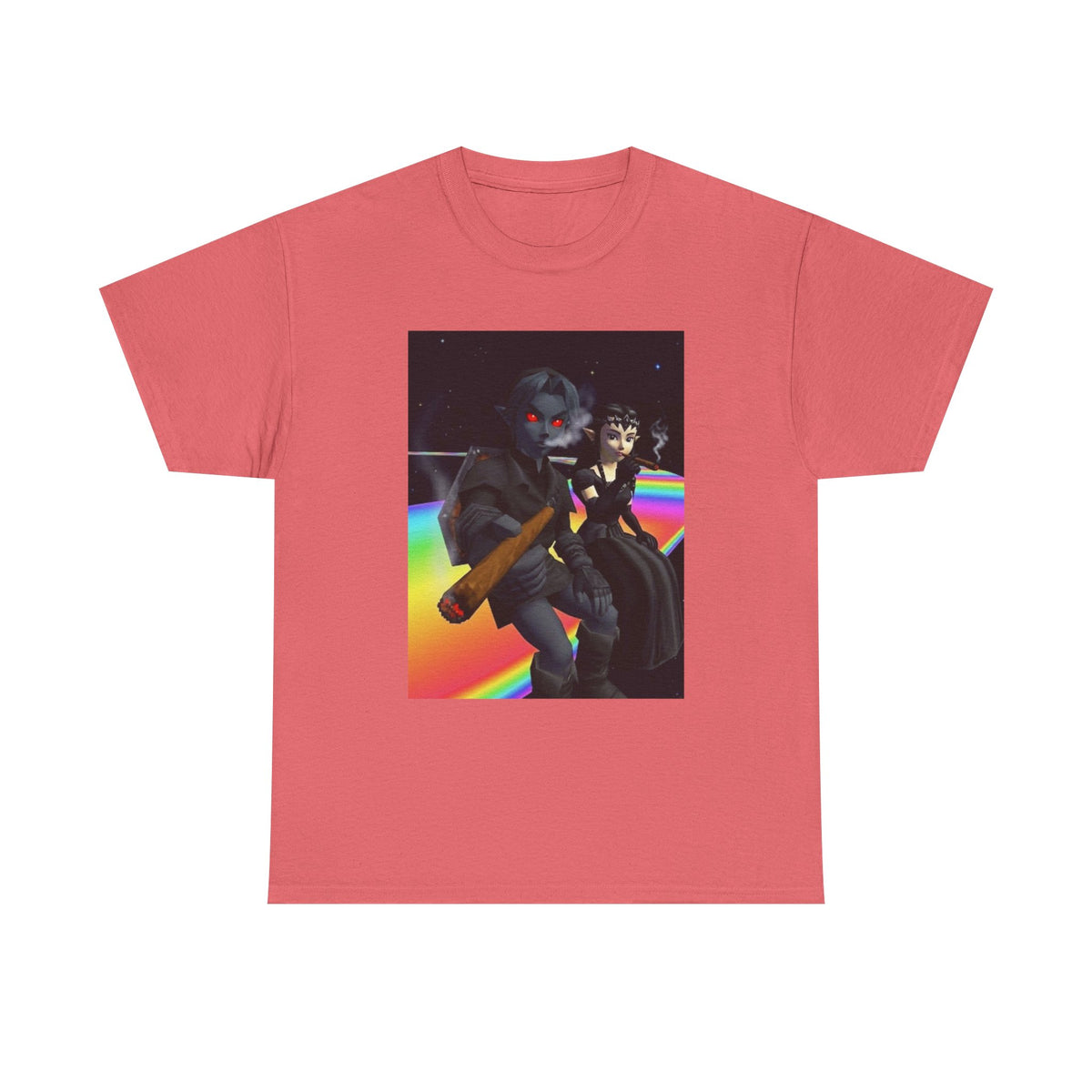 Dark Link And Princess Zelda Blazing Tee