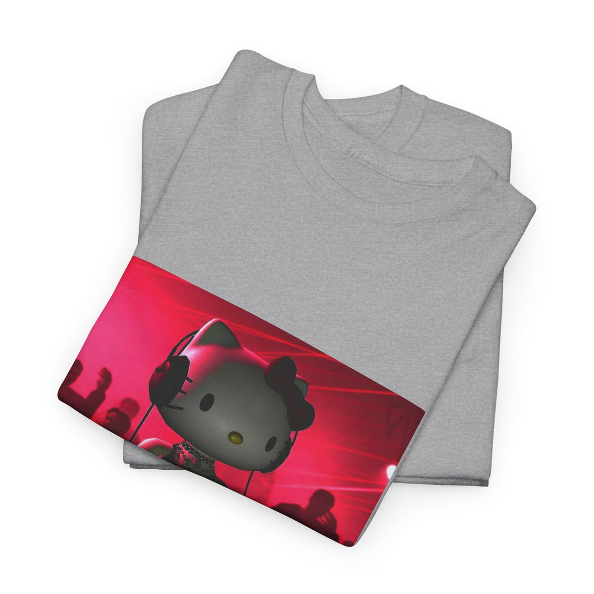 Hello Kitty DJing At The Club Tee