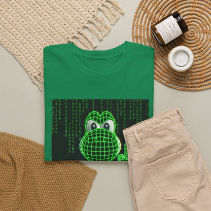 Matrix Yoshi Flipping The Bird Tee