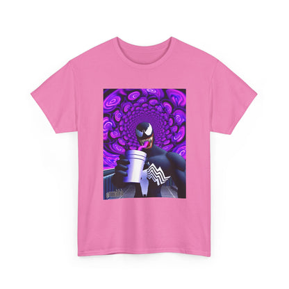 Venom Sipping Lean in Hypnotic Haze Tee
