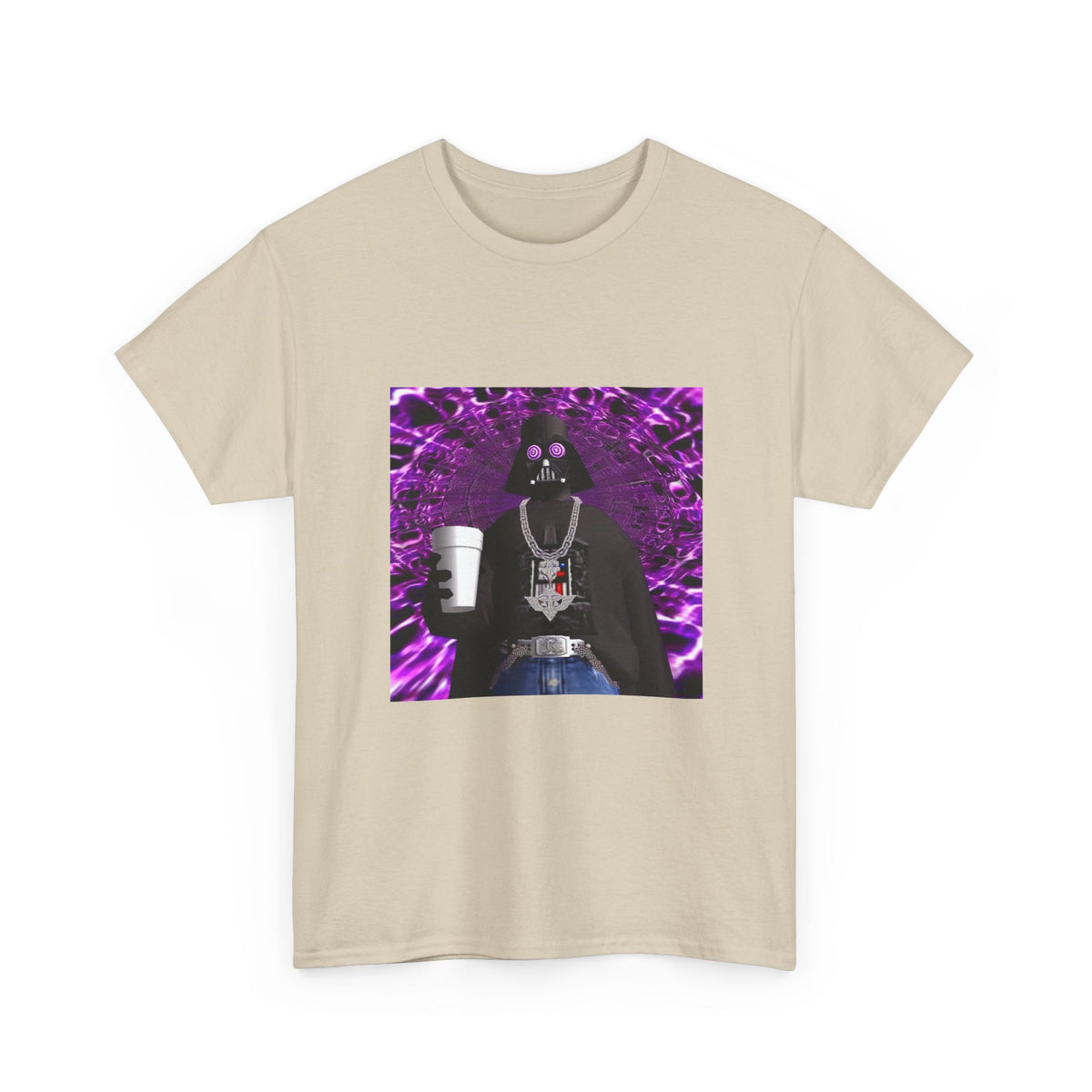 Stoner Vader Sipping Purple Drink Tee