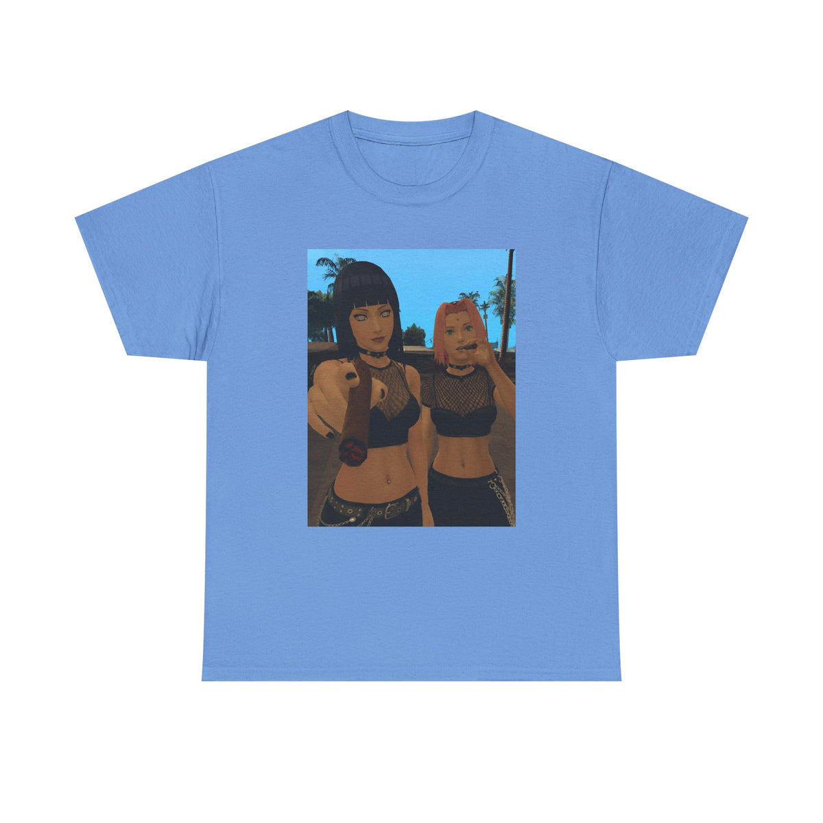 Anime Girls Sharing A Smoke Tee